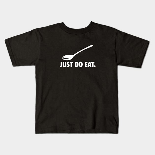 BD009 Just Do Eat Kids T-Shirt by breakout_design